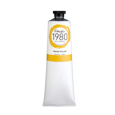 Gamblin 1980 Oil Colors  (5.07oz/150ml) India Yellow (Indian Yellow)