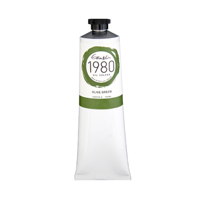 Gamblin 1980 Oil Colors  (5.07oz/150ml) Olive Green