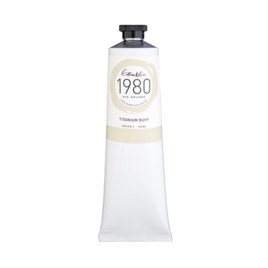 Gamblin 1980 Oil Colors  (5.07oz/150ml) Titanium Buff