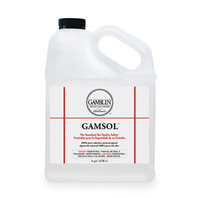 Gamblin Gamsol Mineral Spirits - (128oz/1 Gallon)