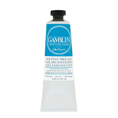 Gamblin Oil Painting Medium - (1.25oz/37ml) Solvent-Free Gel