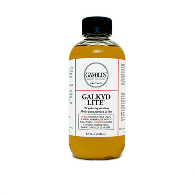Gamblin Oil Painting Medium - (8.5oz/250ml) Galkyd Lite