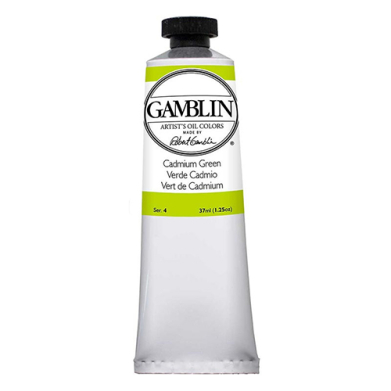 Gamblin Artists Oil Colors  (1.25oz/37ml) Cadmium Green