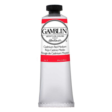 Gamblin Artists Oil Colors  (1.25oz/37ml) Cadmium Red Medium