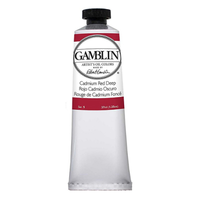 Gamblin Artists Oil Colors  (1.25oz/37ml) Cadmium Red Deep
