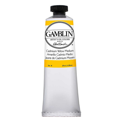 Gamblin Artists Oil Colors  (1.25oz/37ml) Cadmium Yellow Medium