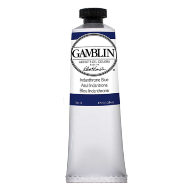 Gamblin Artists Oil Colors  (1.25oz/37ml) Indanthrone Blue