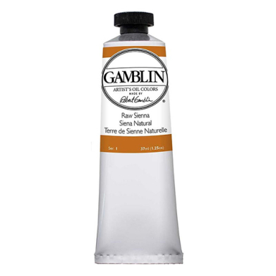 Gamblin Artists Oil Colors  (1.25oz/37ml) Raw Sienna