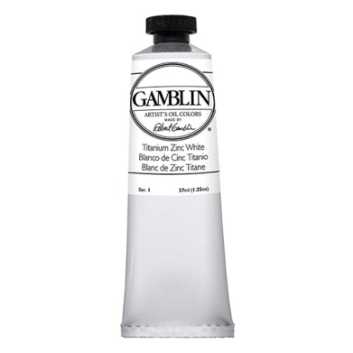 Gamblin Artists Oil Colors  (1.25oz/37ml) Titanium-Zinc White