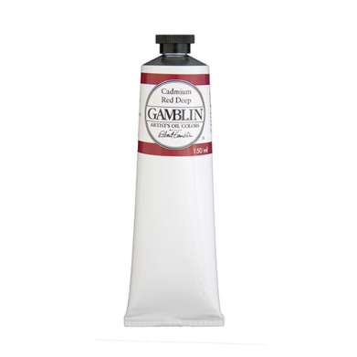 Gamblin Artists Oil Colors  (5.07oz/150ml) Cadmium Red Deep