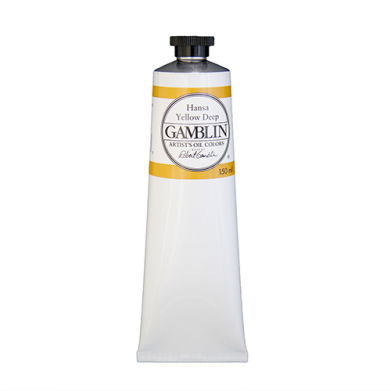 Gamblin Artist's Oil Colors - (5.07oz/150ml) Hansa Yellow Deep