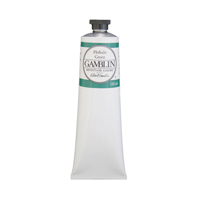 Gamblin Artists Oil Colors  (5.07oz/150ml) Phthalo Green