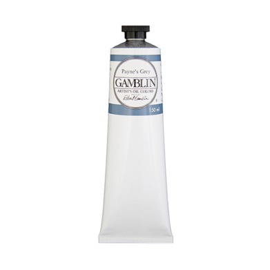 Gamblin Artists Oil Colors  (5.07oz/150ml) Paynes Grey