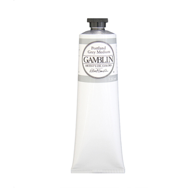 Gamblin Artists Oil Colors  (5.07oz/150ml) Portland Grey Medium