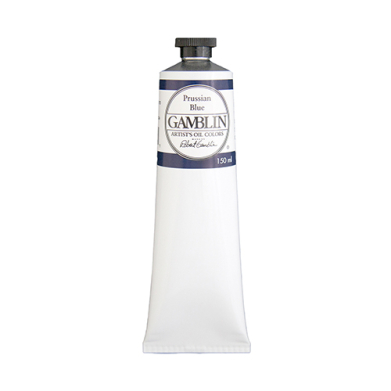 Gamblin Artists Oil Colors  (5.07oz/150ml) Prussian Blue