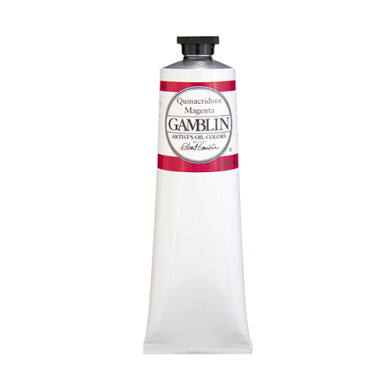 Gamblin Artist's Oil Colors - (5.07oz/150ml) Quinacridone Magenta