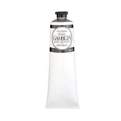 Gamblin Artists Oil Colors  (5.07oz/150ml) Van Dyke Brown