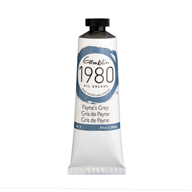 Gamblin 1980 Oil Colors  (1.25oz/37ml) Payne's Grey