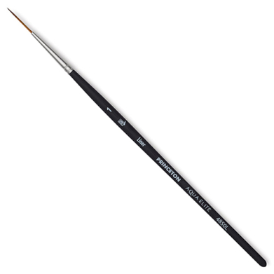 Princeton Aqua Elite Brush for Watercolors - Liner #1