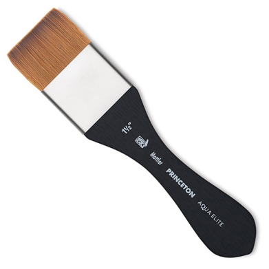 Princeton Aqua Elite Brush for Watercolors - Mottler 1 1/2"