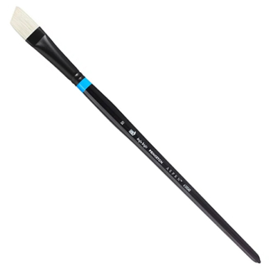 Princeton Aspen 6500 Series Brush for Oil & Acrylic - Long Handle Angle Bright #10