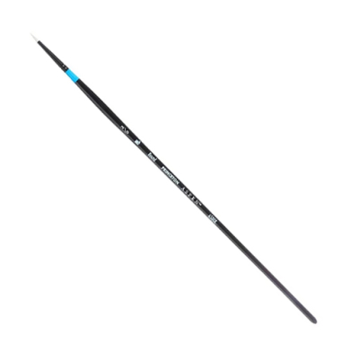 Princeton Aspen 6500 Series Brush for Oil & Acrylic - Long Handle Round #2/0