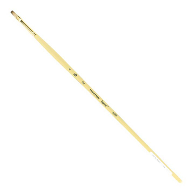 Princeton Imperial 6600 Series Brush for Oil & Acrylic - Long Handle Flat #4