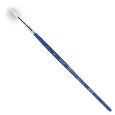 Princeton Summit 6850 Series White Synthetic Brush for Watercolor & Acrylic - Round #3