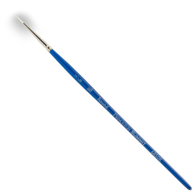 Princeton Summit 6850 Series White Synthetic Brush for Watercolor & Acrylic- Round #3/0