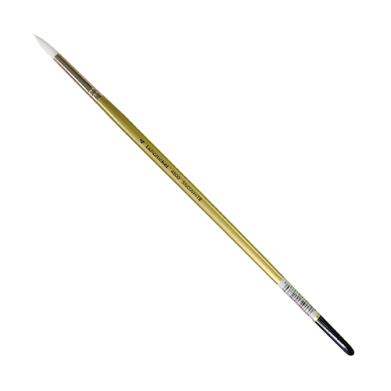 Royal Langnickel Snowhite Taklon Brush - Long Handle, Round #4