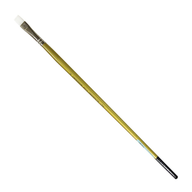 Royal Langnickel Snowhite Taklon Brush - Long Handle, Bright #4