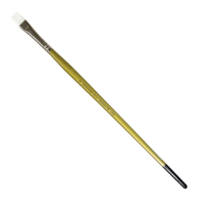 Royal Langnickel Snowhite Taklon Brush - Long Handle, Bright #6