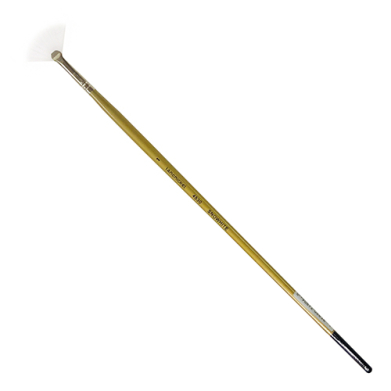 Royal Langnickel Snowhite Taklon Brush - Long Handle, Fan #1