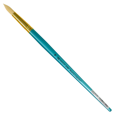Royal Langnickel Menta 38 Brush for Acrylic & Oil - Long Handle, Round #10