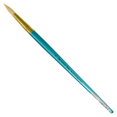 Royal Langnickel Menta 38 Brush for Acrylic & Oil - Long Handle, Round #8