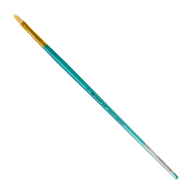 Royal Langnickel Menta 38 Brush for Acrylic & Oil - Long Handle, Filbert #2