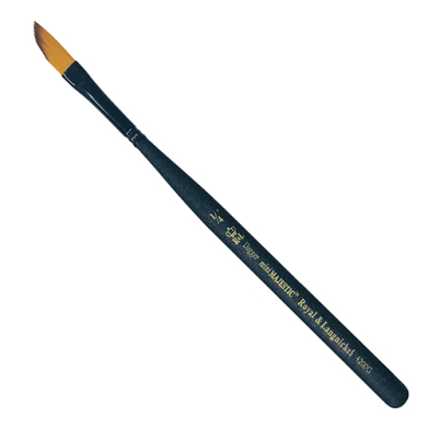 Royal Langnickel Mini Majestic Brush - Dagger Striper 1/4"