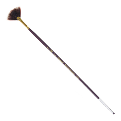 Royal Langnickel Bordeaux Synthetic Filament Brush - Fan #2