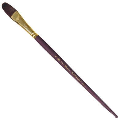 Royal Langnickel Bordeaux Synthetic Filament Brush - Filbert #10