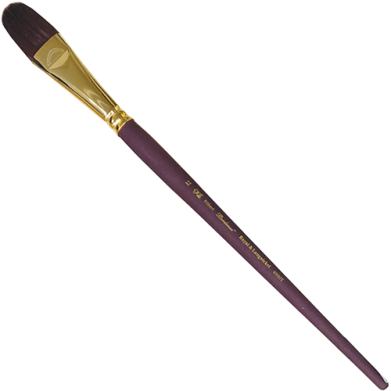 Royal Langnickel Bordeaux Synthetic Filament Brush - Filbert #12