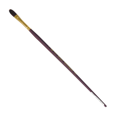 Royal Langnickel Bordeaux Synthetic Filament Brush - Filbert #4