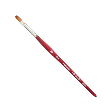 Princeton Velvetouch Mixed Media Brush - Filbert #6