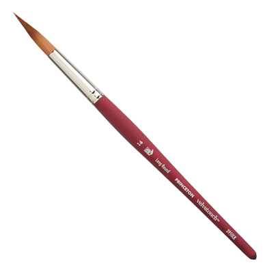 Princeton Velvetouch Mixed Media Brush - Long Round #14