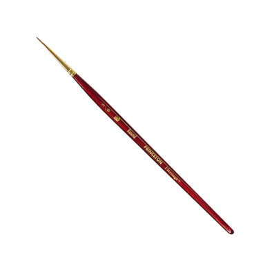 Princeton Heritage Synthetic Sable Brush - Round #3/0