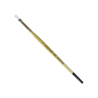 Royal Langnickel Snowhite Taklon Brush - Short Handle, Flat #1