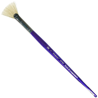 Royal Langnickel Moderna Brush for All Media - Bristle Fan #4