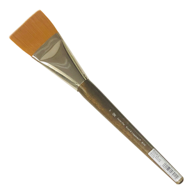 Royal Langnickel Jumbo Gold Taklon Brush - Flat #50