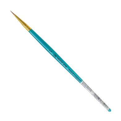 Royal Langnickel Menta 78 Brush for Acrylic - Short Handle, Round #3/0
