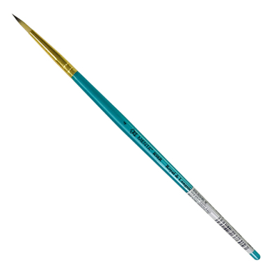 Royal Langnickel Menta 98 Brush for Acrylic - Short Handle, Round #4
