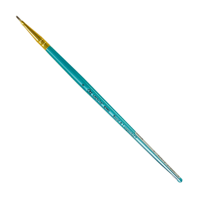 Royal Langnickel Menta 98 Brush for Acrylic - Short Handle, Shader #0